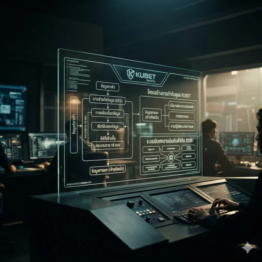 เจาะลึกเทคโนโลยีการเข้ารหัสขั้นสูงของ KUBET