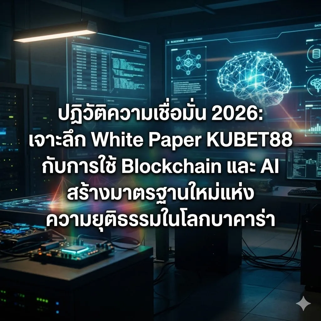 การประยุกต์ใช้ Blockchain ใน บาคาร่า เพื่อความโปร่งใสสูงสุด
